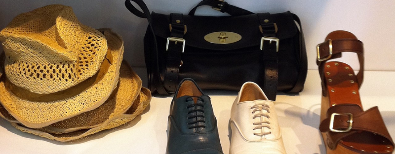 Fashion accessories at Shine in Paris. Photo by alphacityguides.
