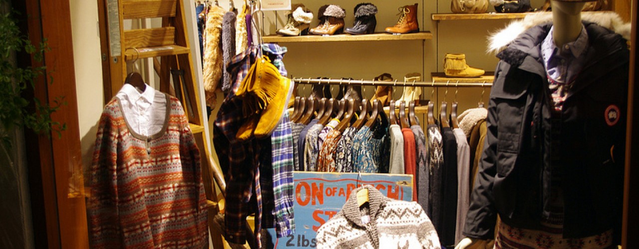 Display inside Freaks Store in Tokyo. Photo by alphacityguides.