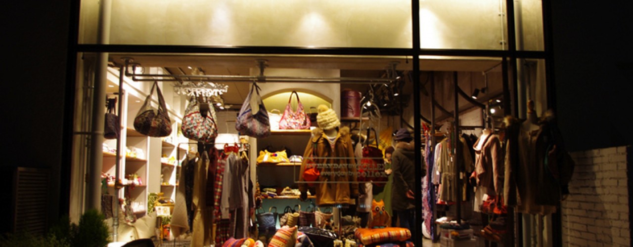 Store front at Everyday by Collex in Tokyo. Photo by alphacityguides.