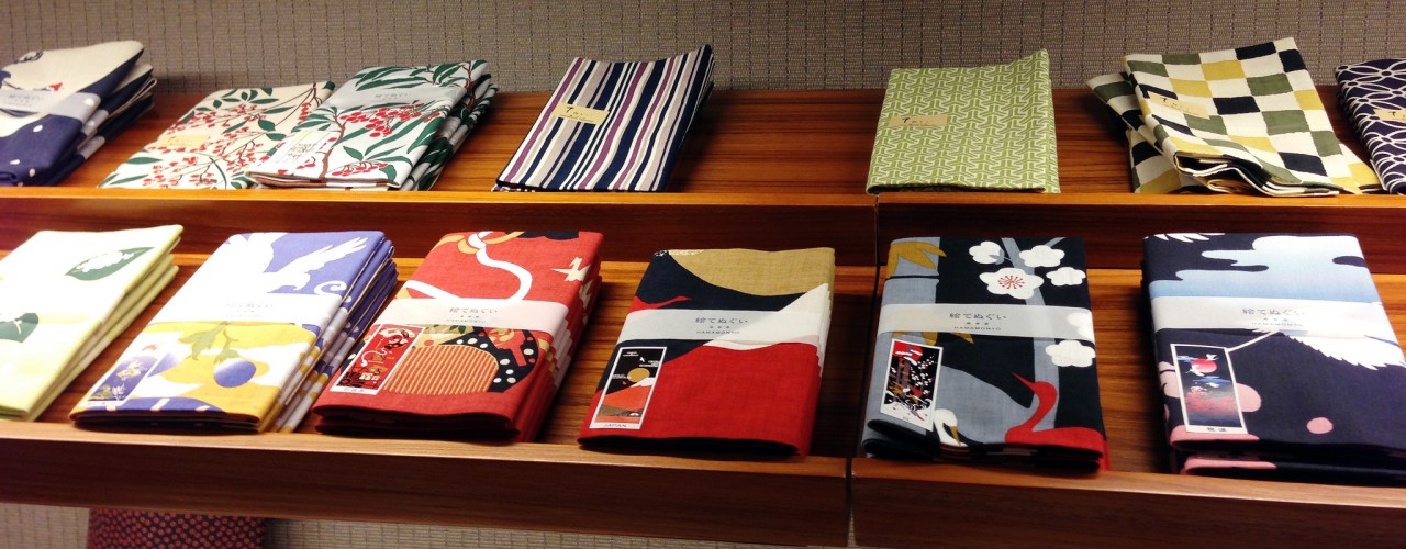 Japanese prints at the Matsuya department store in Tokyo. Photo by alphacityguides.