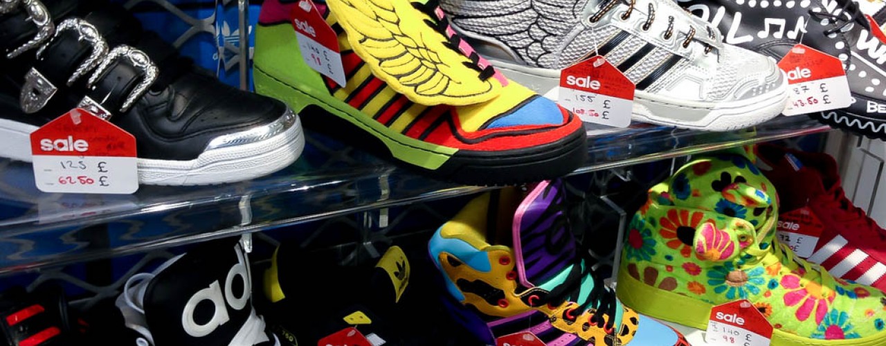 Jeremy Scott at adidas in London. Photo by alphacityguides.