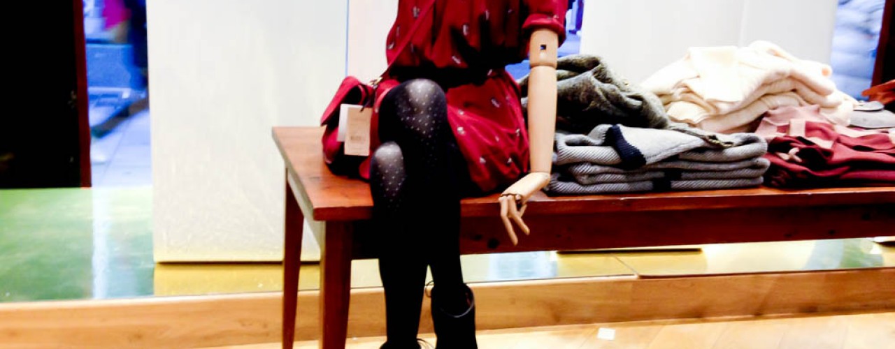 Dress at Hobbs in London. Photo by alphacityguides.