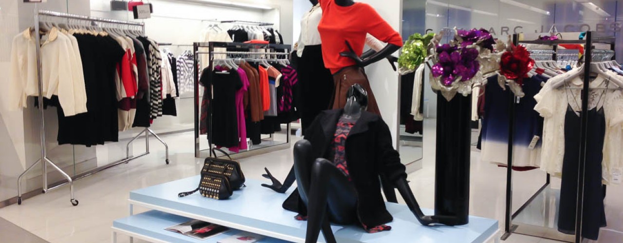 Marc by Marc Jacobs display at Harvey Nichols in London. Photo by alphacityguides.