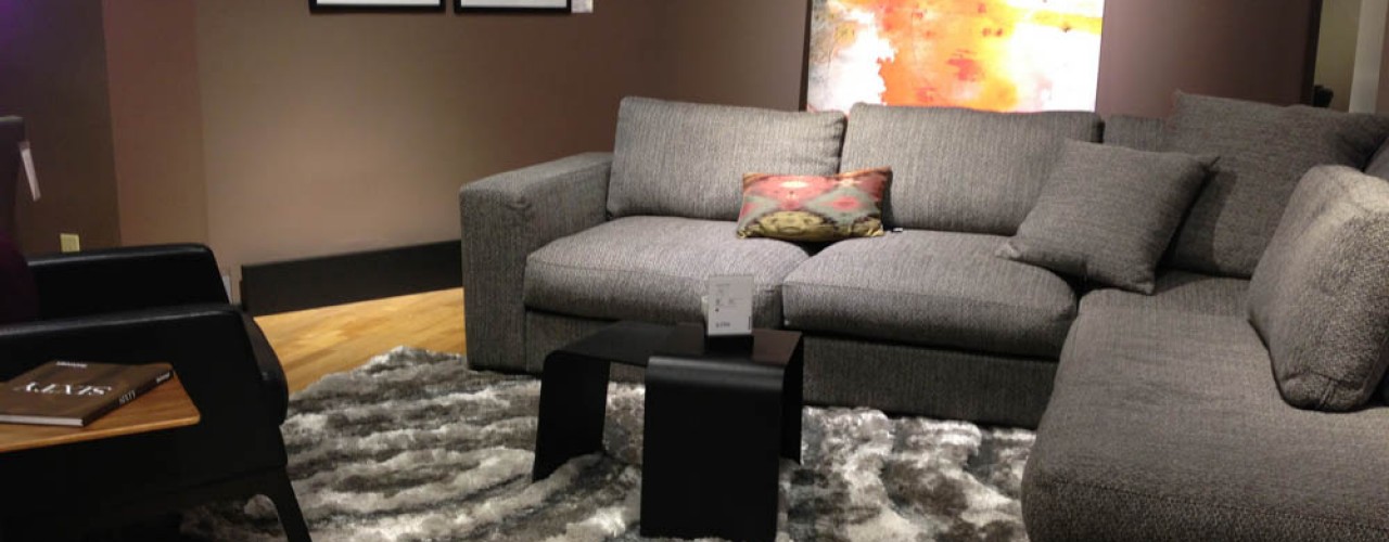 Interior display inside BoConcept in New York. Photo by alphacityguides.