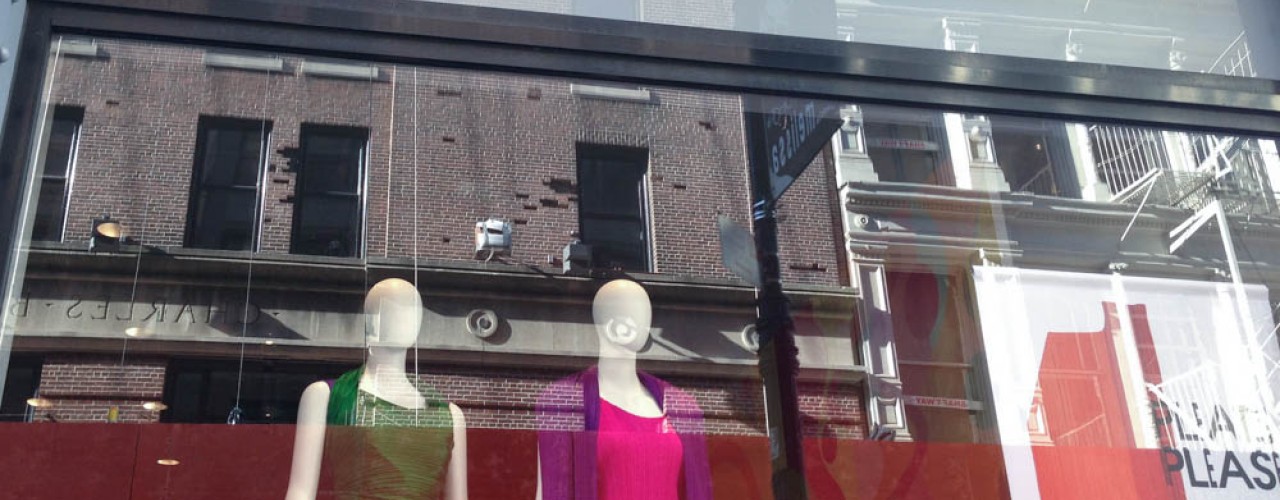 Taschen window display in New York. Photo by alphacityguides.