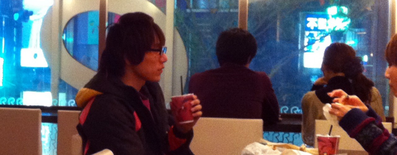 Inside R Burger in Tokyo. Photo by alphacityguides.