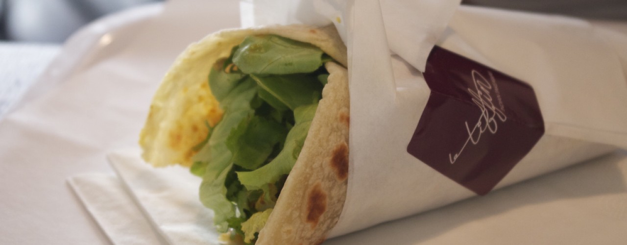 Kati roll from Le Tiffin in Paris. Photo by alphacityguides.