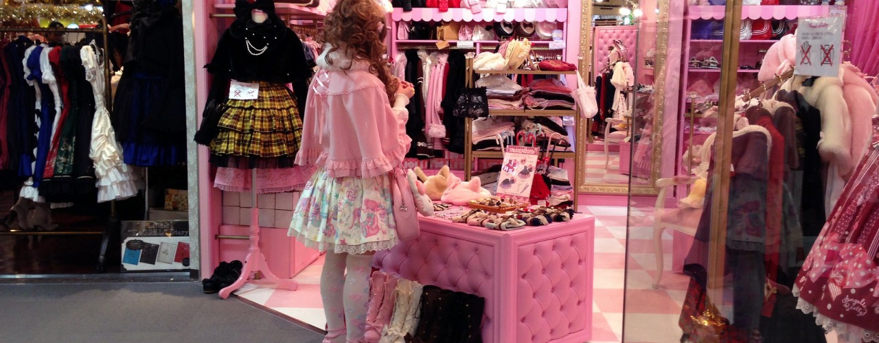 Angelic Pretty at Laforet in Tokyo. Photo by alphacityguides.