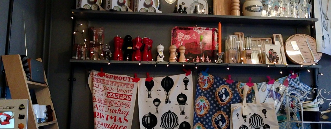 Interior goods at Keeping House in London. Photo by alphacityguides.