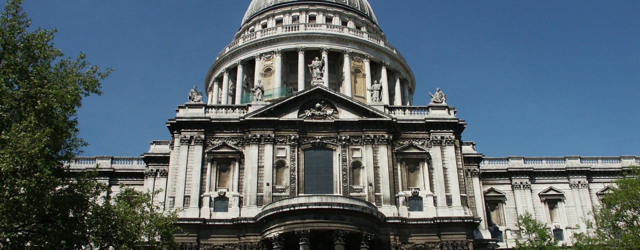 St. Paul's cathedral in London. Photo by <a href="http://www.flickr.com/photos/bruchez/">Olivier Bruchez</a>