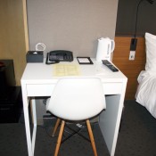 Desk at Agora Place Hotel in Tokyo. Photo by alphacityguides.