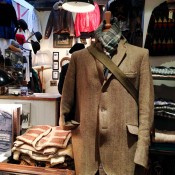 Fashion display at The Vintage Showroom in London. Photo by alphacityguides.