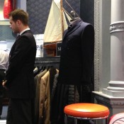 Inside Gieves & Hawkes London. Photo by alphacityguides.