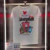 Designer Disney t-shirt inside Uniqlo in Tokyo. Photo by alphacityguides.