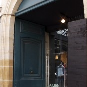 Store front at Lee in Paris. Photo by alphacityguides.