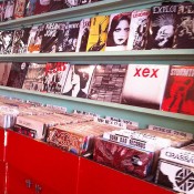 Records at Born Bad in Paris. Photo by alphacityguides.