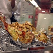 Lobster tails at Isetan Food Hall. 