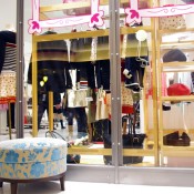 Fashion display inside Isetan