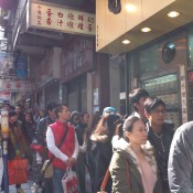 Line up at Australia Dairy Company in Hong Kong. Photo by alphacityguides.