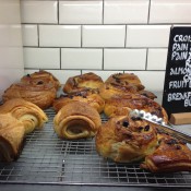 Pastry counter at The Albion in London. Photo by alphacityguides.