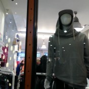 Window display at the TShirt Store in London. Photo by alphacityguides.