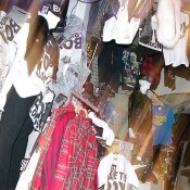 Fashion display at Spinns Harajuku Tokyo.