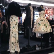 Fashion display at Harrods in London. Photo by alphacityguides.