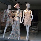 Outfits at Blugirl in Paris. Photo by alphacityguides.