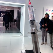 Contemporary art at Harrods in London. Photo by alphacityguides.