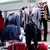 Lolita gothic dress at Laforet in Tokyo. Photo by alphacityguides.