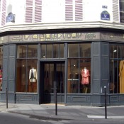 Store front at Isabel Marant in Paris. Photo by alphacityguides.