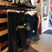 Fashion display inside Volcom in London. Photo by alphacityguides.
