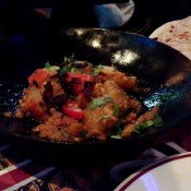 Saag Aloo at Tayyabs in London. Photo by alphacityguides.