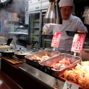 Tempura at Muginbo in Tokyo. Photo by alphacityguides.