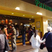 Busy lunch at Paisano's Pizzeria & Sub Shop in Hong Kong. Photo by alphacityguides.