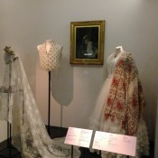 Historic fashion exhibit at the V & A Museum in London. Photo by alphacityguides.