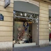 Store front at François Pinet in Paris. Photo by alpahcityguides.