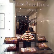 Display at Jean-Paul Hévin inside Isetan. 