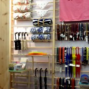 Accessories display at Opening Ceremony in London. Photo by alphacityguides.