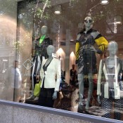 Window at Barneys CO-OP in New York. Photo by alphacityguides.