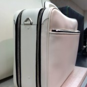 Luggage display at Barney's in New York. Photo by alphacityguides.