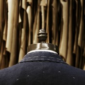 Suit under construction at Gieves & Hawkes. Photo supplied by Gieves & Hawkes.