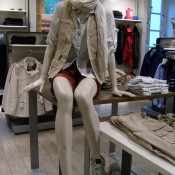 Outfit at Aigle in Paris. Photo by alphacityguides.