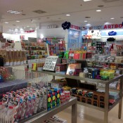 Gifts, books, and stationery at Selfridges & Co. in London. Photo by alphacityguides.