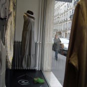 Fashion display at Swildens in Paris. Photo by alphacityguides.
