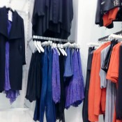 Fashion display at Twenty8Twelve in London. Photo by alphacityguides.