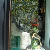 Window at Bimba & Lola in Paris. Photo by alphacityguides.