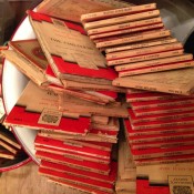 Vintage maps of England at Chole Alberry in London. Photo by alphacityguides. 