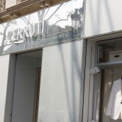 Store front at Cerruti in Paris. Photo by alphacityguides.