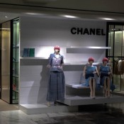 Chanel fashion display at Selfridges & Co. in London. Photo by alphacityguides.